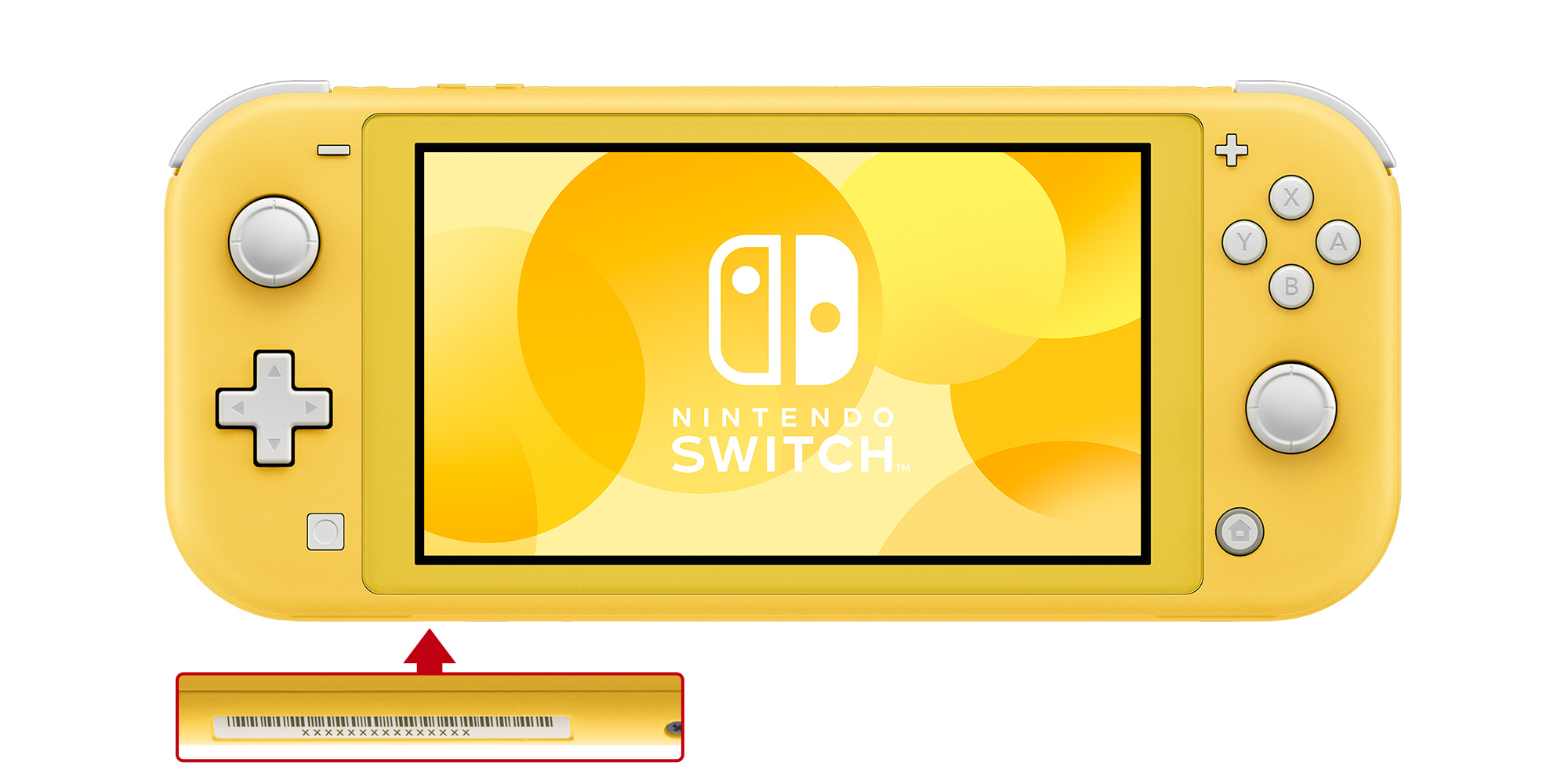 Dónde encontrar el número de serie en la consola Nintendo Switch | Atención al cliente Nintendo