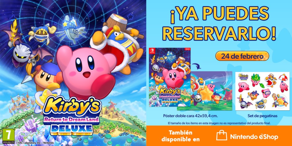 Ya puedes reservar Kirby's Return to Dream Land Deluxe! | Noticias |  Nintendo