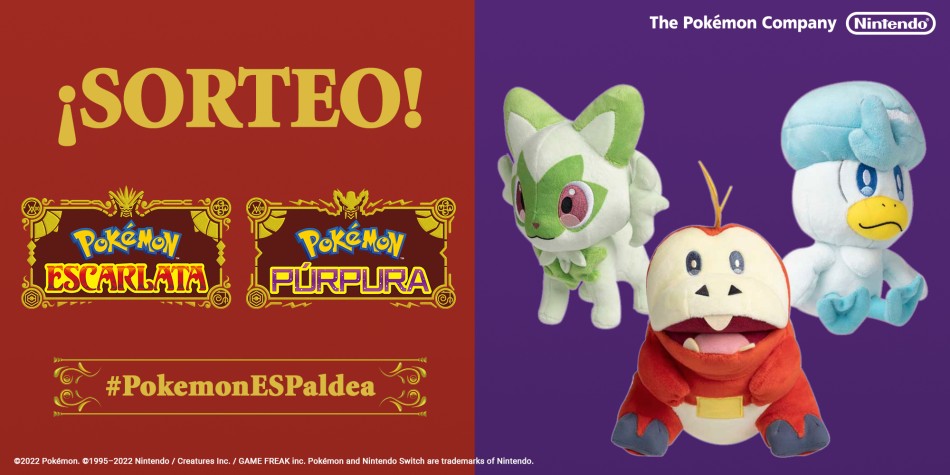 Hablar en voz alta pompa Artificial Sorteamos estos peluches de Pokémon Escarlata y Pokémon Púrpura hoy en  Instagram! | Noticias | Nintendo