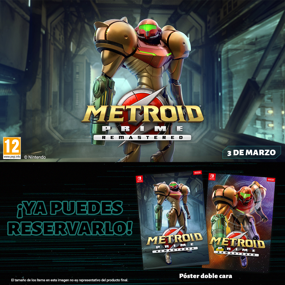 ¡Ya puedes reservar Metroid Prime Remastered!