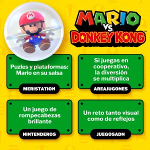 Descubre las primeras impresiones de Mario vs. Donkey Kong