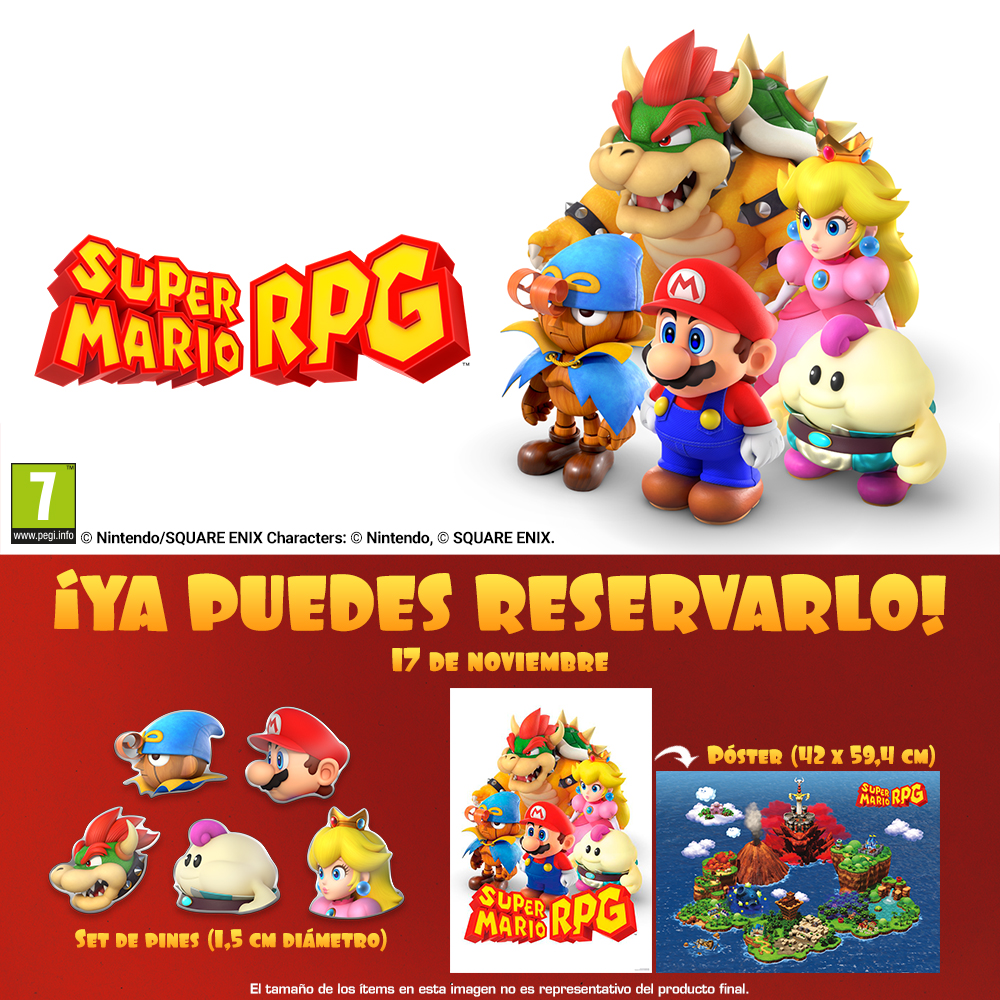Póster de Super Mario RPG -  España