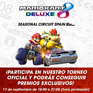 ¡Participa en nuestro Seasonal Circuit oficial de Mario Kart 8 Deluxe!