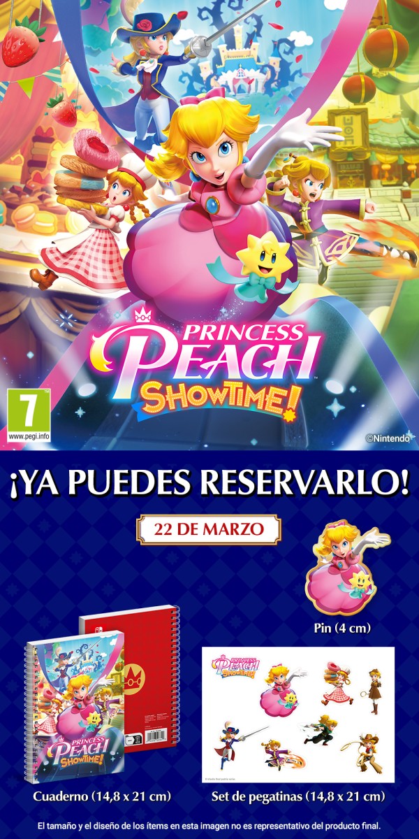 Ya puedes reservar Princess Peach: Showtime