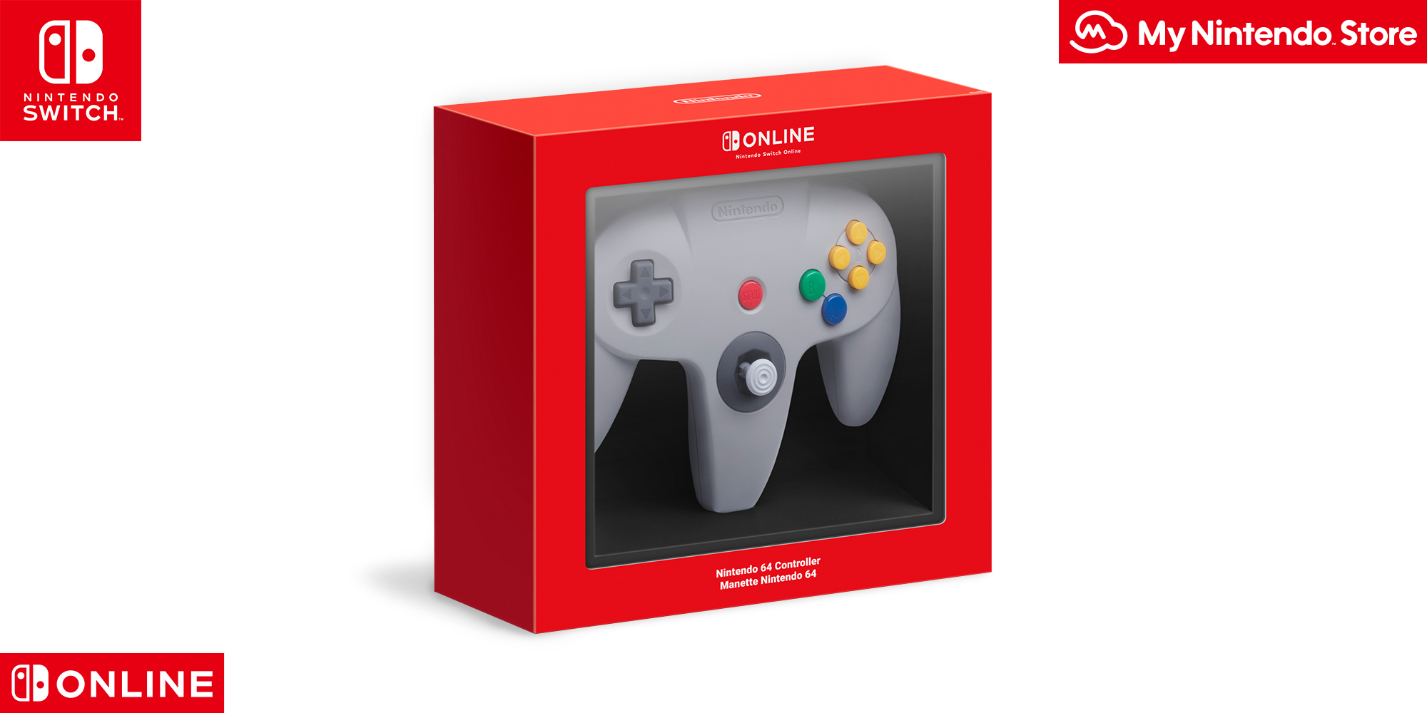 Pre-orders for the Nintendo 64 controller are open for Nintendo Switch Online members! | News | Nintendo