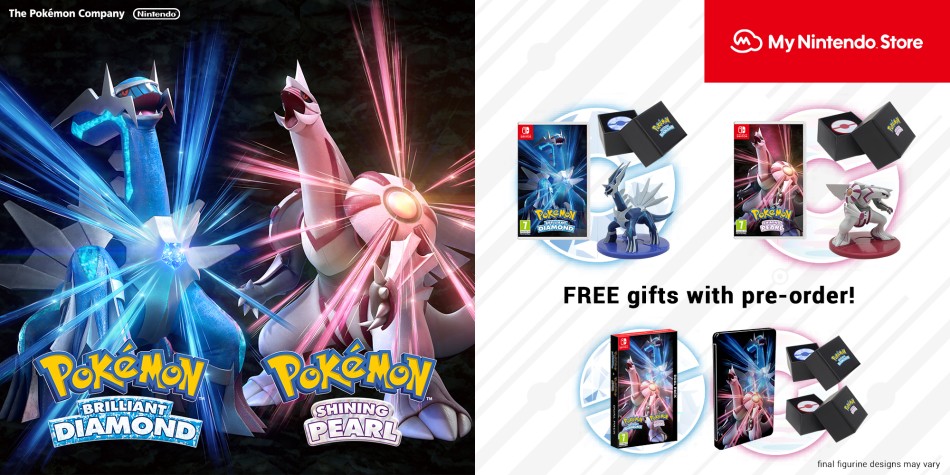 Pokémon Brilliant Diamond and Shining Pearl Double Pack - Nintendo Switch -  Console Game