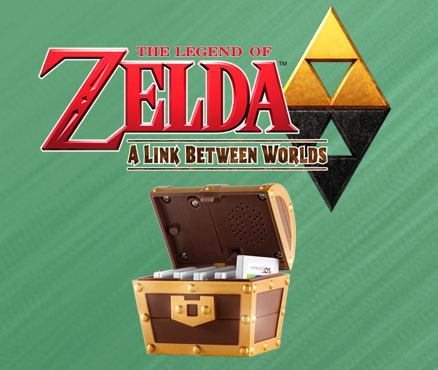 The Legend of Zelda: A Link Between Worlds Registrierungsaktion