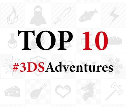 Top 10 #3DSAdventures for 2016