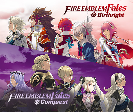 Escolhe o teu caminho no nosso site oficial de Fire Emblem Fates!