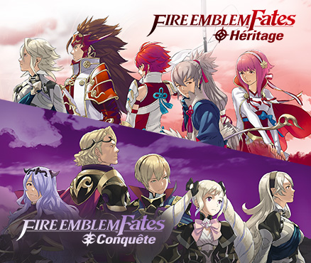 Choisissez votre voie sur le site web de Fire Emblem Fates !