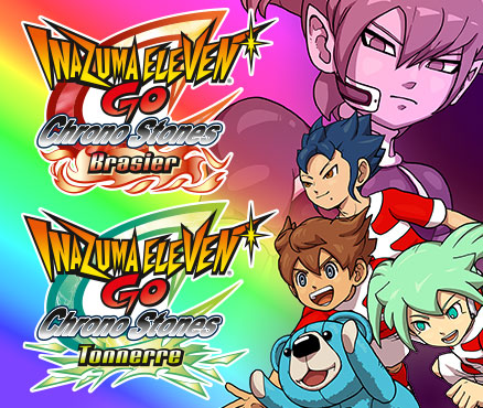 Une nouvelle aventure commence sur le site officiel d'Inazuma Eleven GO Chrono Stones !