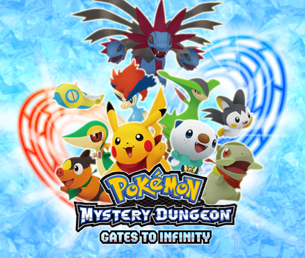 De officiële site voor Pokémon Mystery Dungeon: Gates to Infinity is nu live!