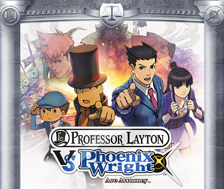 Visita o novo site oficial de Professor Layton vs Phoenix Wright: Ace Attorney!