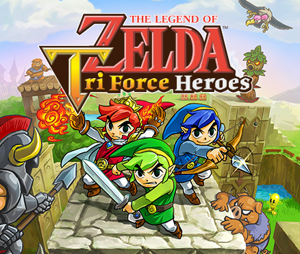 Outfit yourself for adventure at our The Legend of Zelda: Tri Force Heroes website
