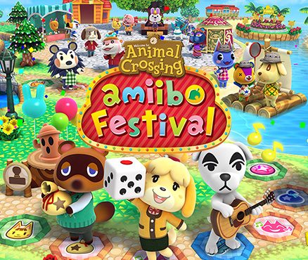 Plongez au cœur de la fête avec Animal Crossing: amiibo Festival, disponible sur Wii U le 20 novembre