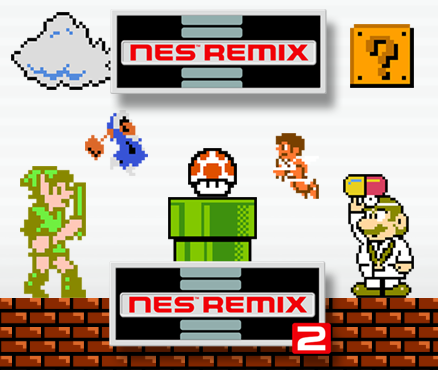 Promotions sur le Nintendo eShop : jeux de NES™ Remix et NES™ Remix 2