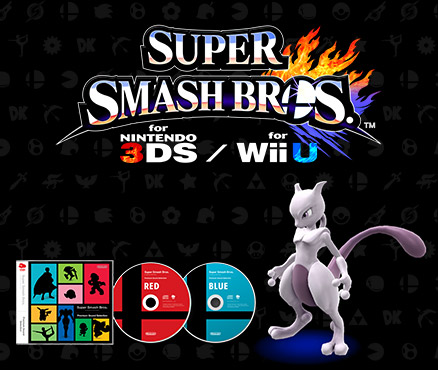 Participa na nova promoção do Club Nintendo para receberes um CD da banda sonora de Super Smash Bros. e a personagem Mewtwo!