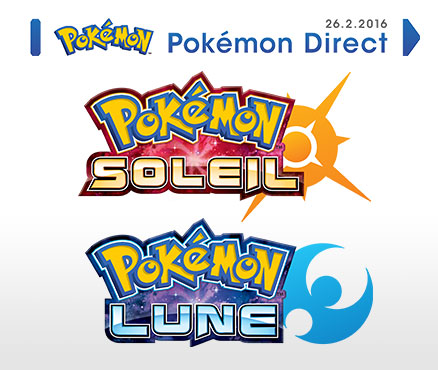 Les prochains jeux Pokémon annoncés sur Pokémon Direct