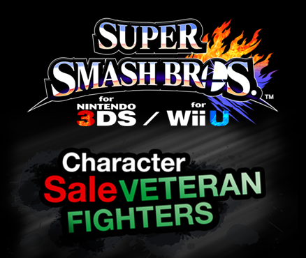 Super Smash Bros. Character Sale: Veteran Fighters