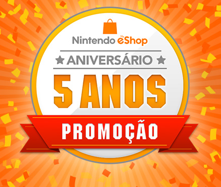 Promoção Nintendo eShop: 5.º aniversário da Nintendo eShop
