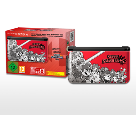 Ab dem 2. Oktober kannst du mit dem ''Super Smash Bros. for Nintendo 3DS Limited Edition Pack'' stylisch in den Kampf ziehen!