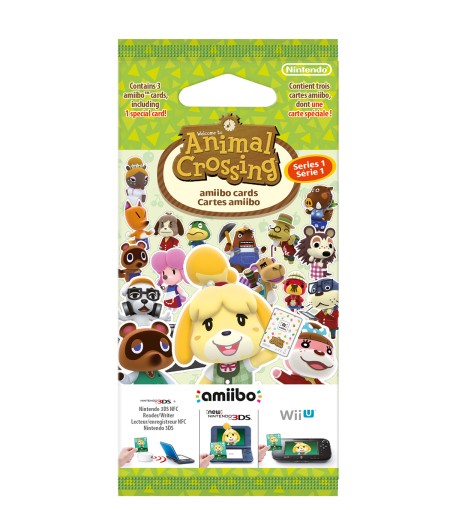 1 выпуск карт amiibo серии Animal Crossing