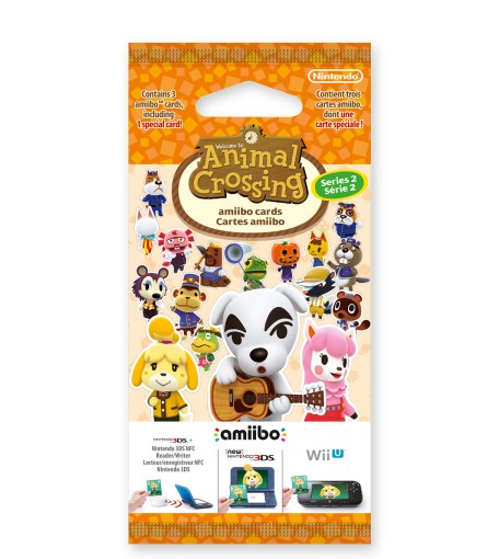 2 выпуск карт amiibo серии Animal Crossing