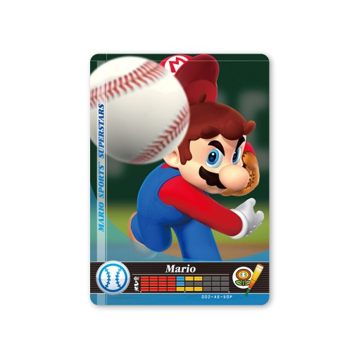 Mario Sports Superstars-amiibo-Karten