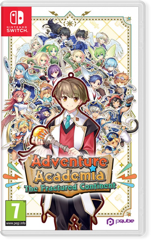 Adventure Academia: The Fractured Continent switch box art