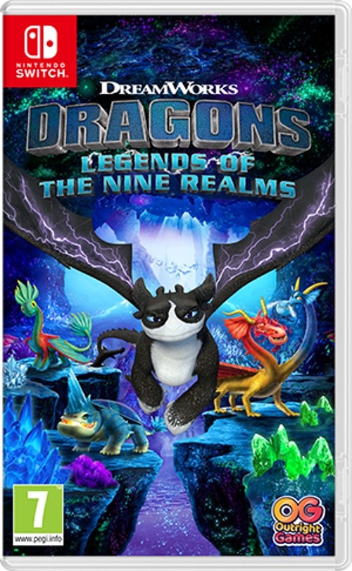 DreamWorks Dragons: Legends of The Nine Realms switch box art