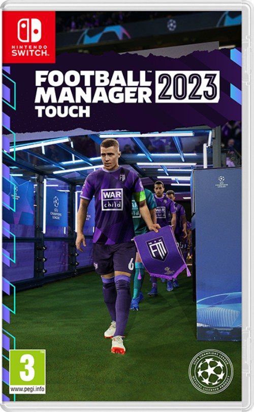 Football Manager 2023 Touch switch box art