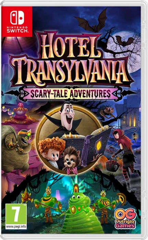 Hotel Transylvania: Scary-Tale Adventures switch box art