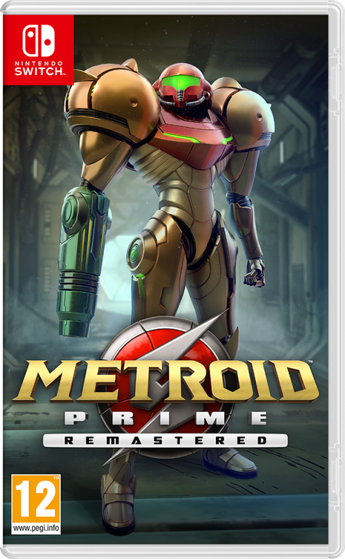 Metroid Prime Remastered switch box art