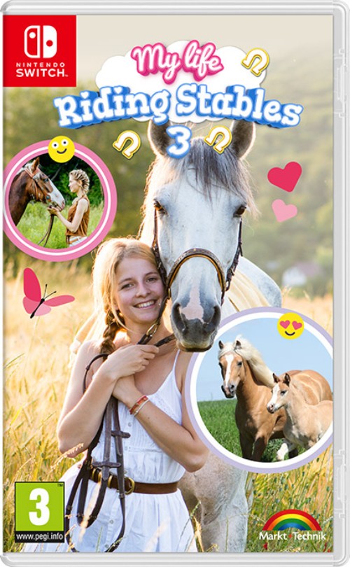 My Life: Riding Stables 3 switch box art