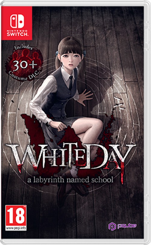 White Day: A Labyrinth Named School switch box art