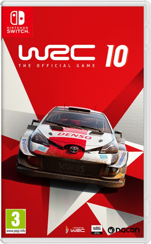 WRC 10 FIA World Rally Championship switch box art