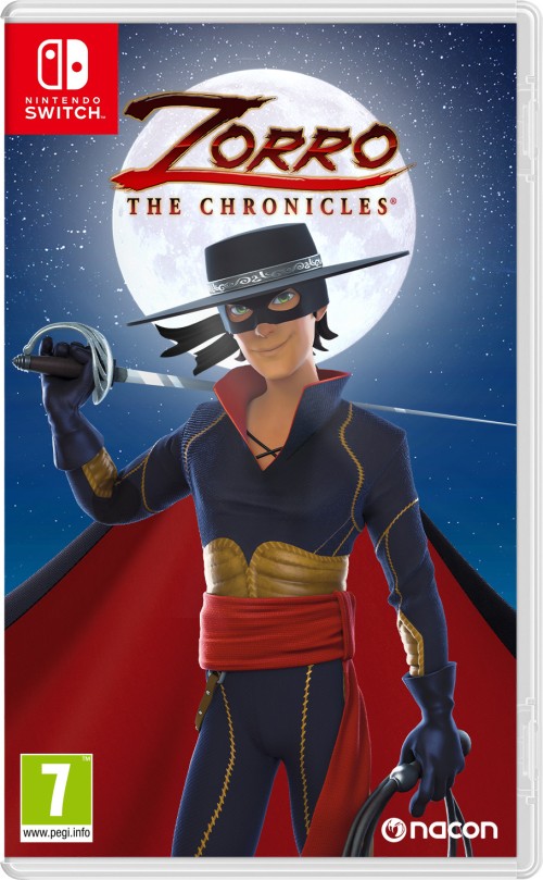 Zorro The Chronicles switch box art