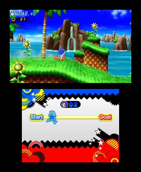  Sonic Generations - Nintendo 3DS : Sega of America Inc:  Videojuegos