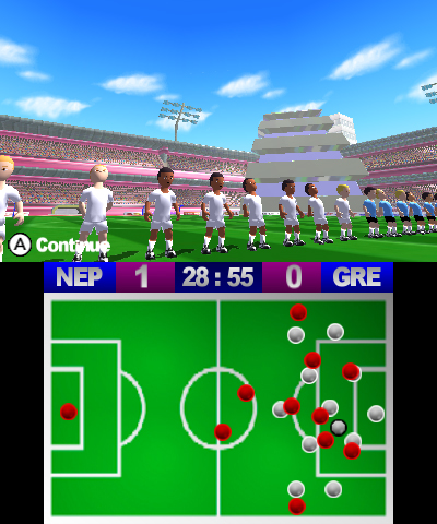 Football Up Online, Programas descargables Nintendo 3DS, Juegos