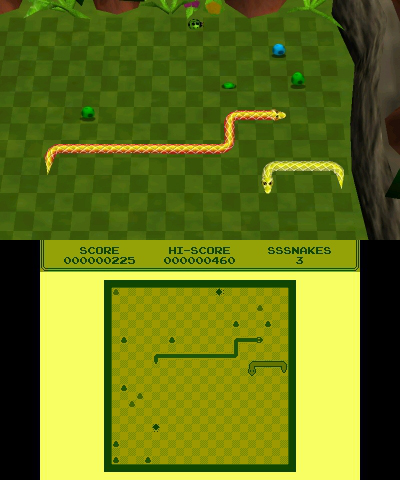 snake3d, Nintendo 3DS download software, Games