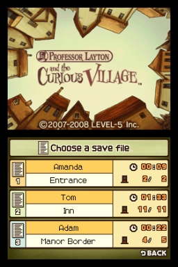 Professor Layton and the Curious Village (Nintendo DS, 2008) for sale  online