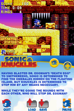 Sonic Classic Collection é a nova coletânea do Sonuc para DS, veja as  imagens
