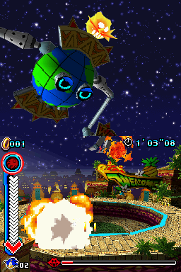 DS / DSi - Sonic Colors - Final Color Blaster Effects - The