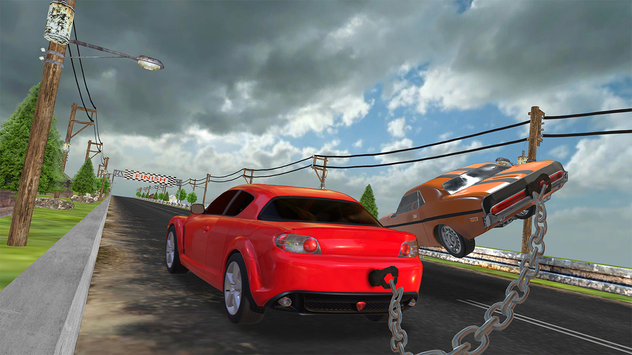 Chain Car Stunt Simulator - 3D Extreme Highway Car Driving Games Box Shot  for Nintendo Switch - GameFAQs