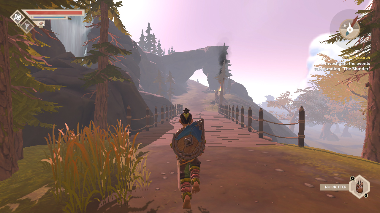 Pine, jogo indie de aventura e exploração em mundo aberto, está