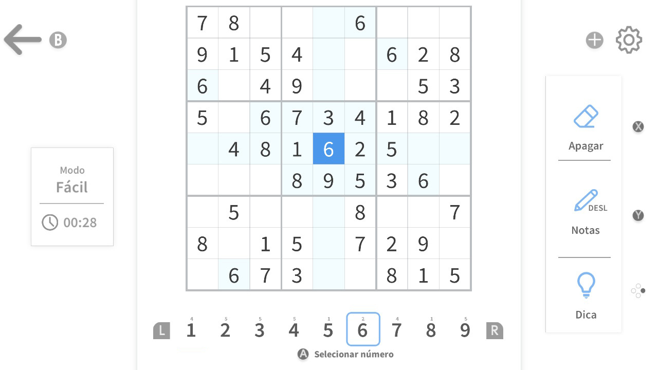 Muito Difícil  Jogo online Sudoku com especialista em níveis