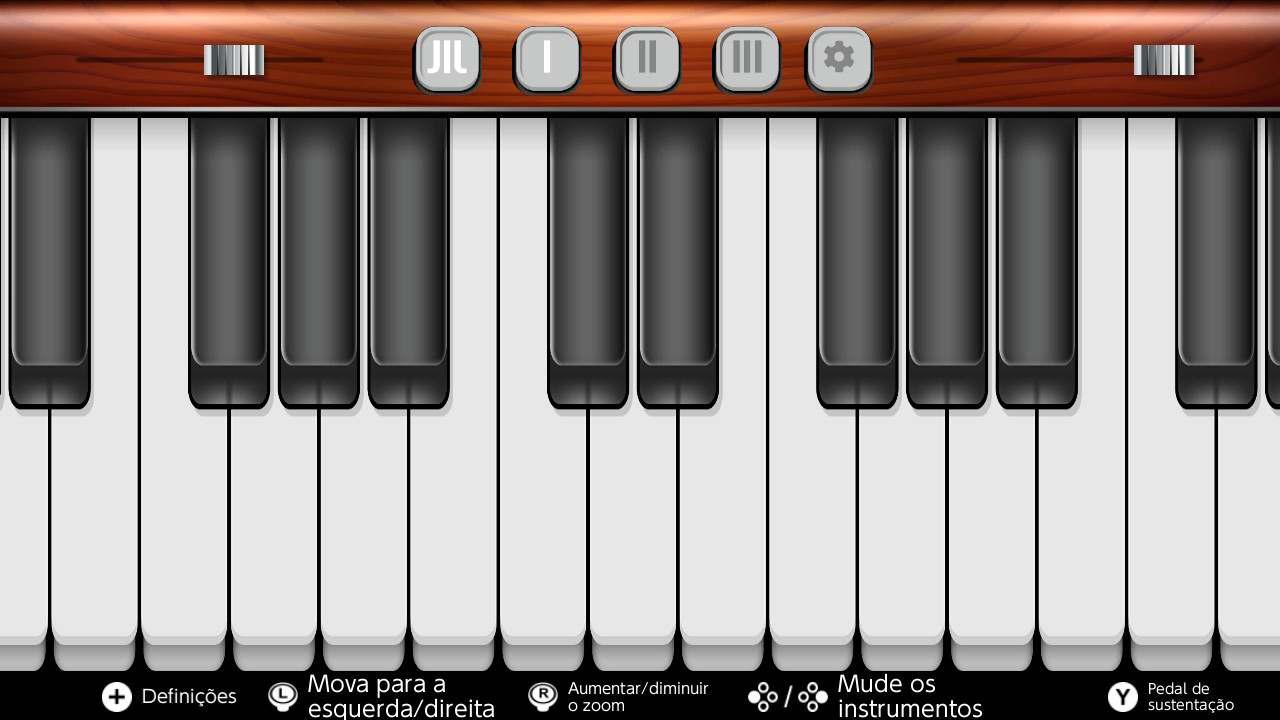 Piano Virtual, Aplicações de download da Nintendo Switch