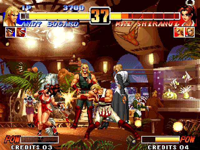 THE KING OF FIGHTERS '97, Virtual Console (Wii), Games