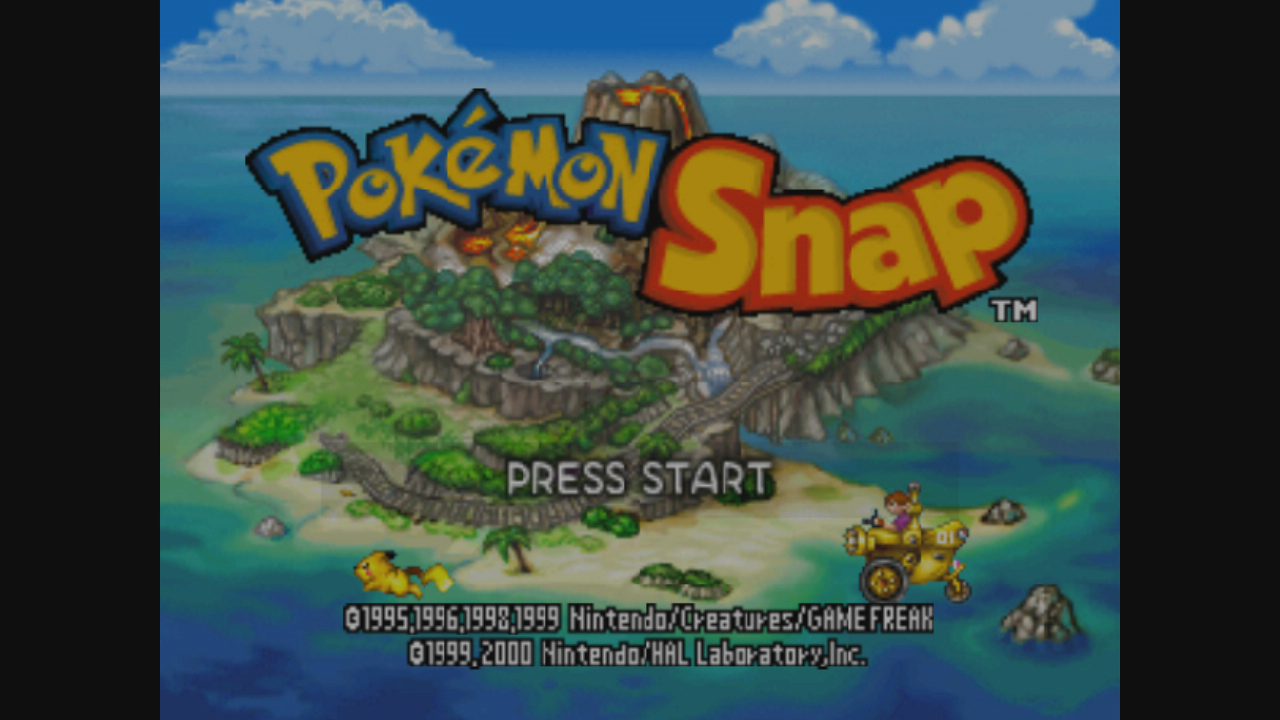 Pokémon Snap, Nintendo 64, Jogos