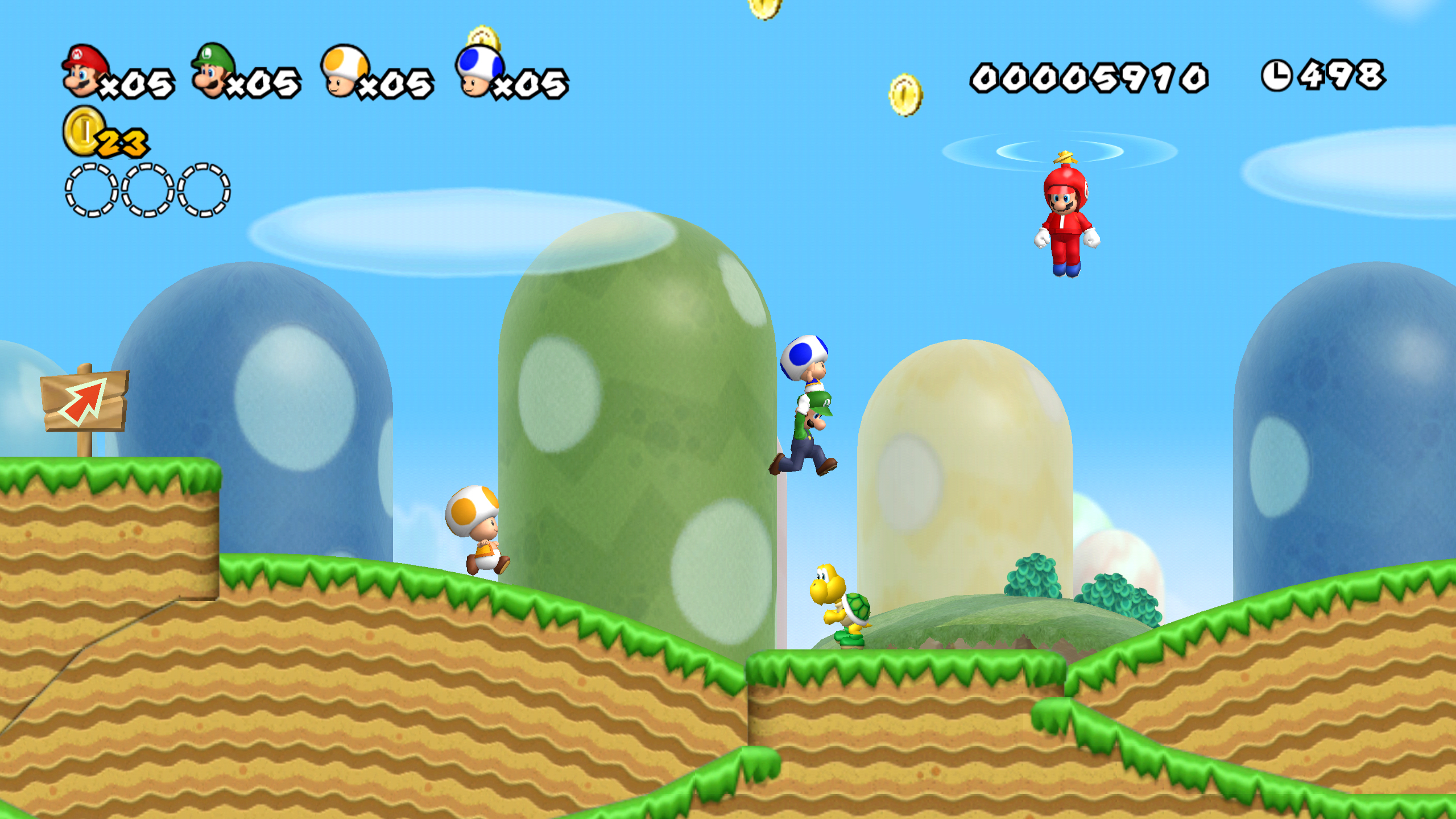 New Super Mario Bros. Wii, Wii, Jogos